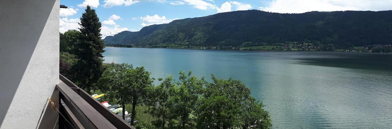 Anna Seeblick Appartement, Haus Haensel&Gretel Am Ossiachersee Mit Direktem Seezugang, Hallenbad بودينسدورف المظهر الخارجي الصورة