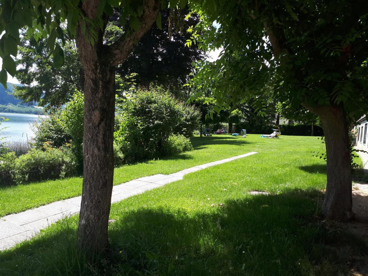 Anna Seeblick Appartement, Haus Haensel&Gretel Am Ossiachersee Mit Direktem Seezugang, Hallenbad بودينسدورف المظهر الخارجي الصورة