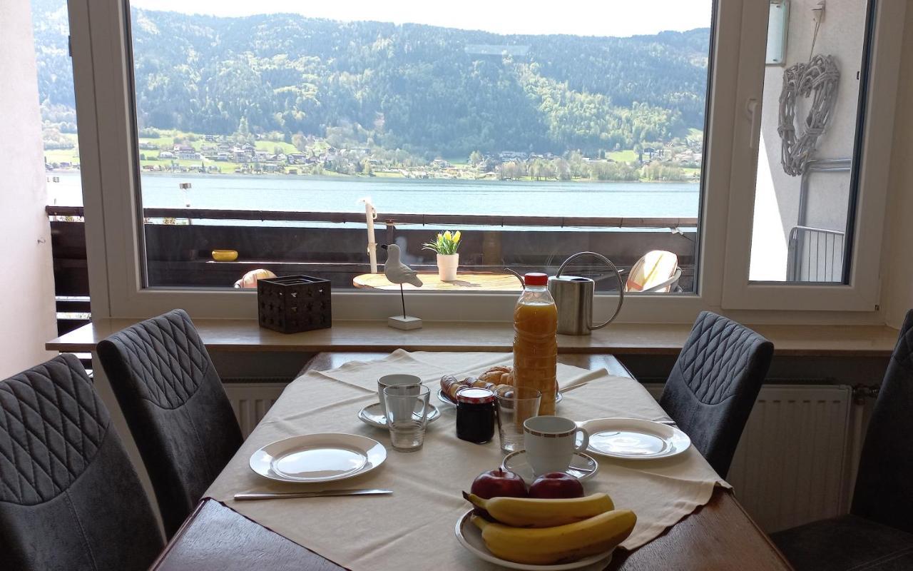 Anna Seeblick Appartement, Haus Haensel&Gretel Am Ossiachersee Mit Direktem Seezugang, Hallenbad بودينسدورف المظهر الخارجي الصورة