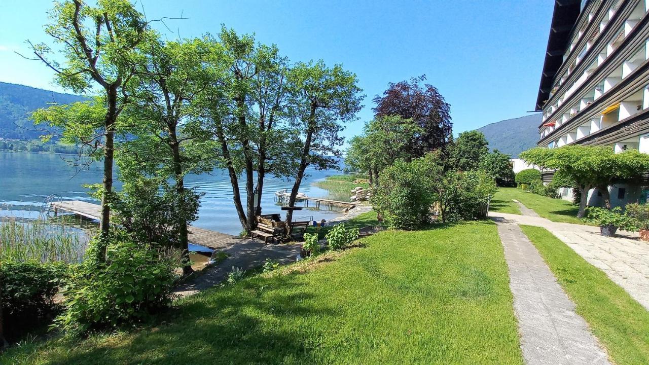Anna Seeblick Appartement, Haus Haensel&Gretel Am Ossiachersee Mit Direktem Seezugang, Hallenbad بودينسدورف المظهر الخارجي الصورة