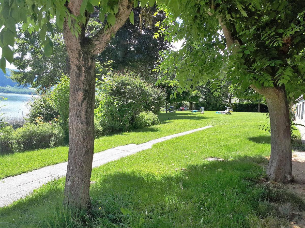 Anna Seeblick Appartement, Haus Haensel&Gretel Am Ossiachersee Mit Direktem Seezugang, Hallenbad بودينسدورف المظهر الخارجي الصورة