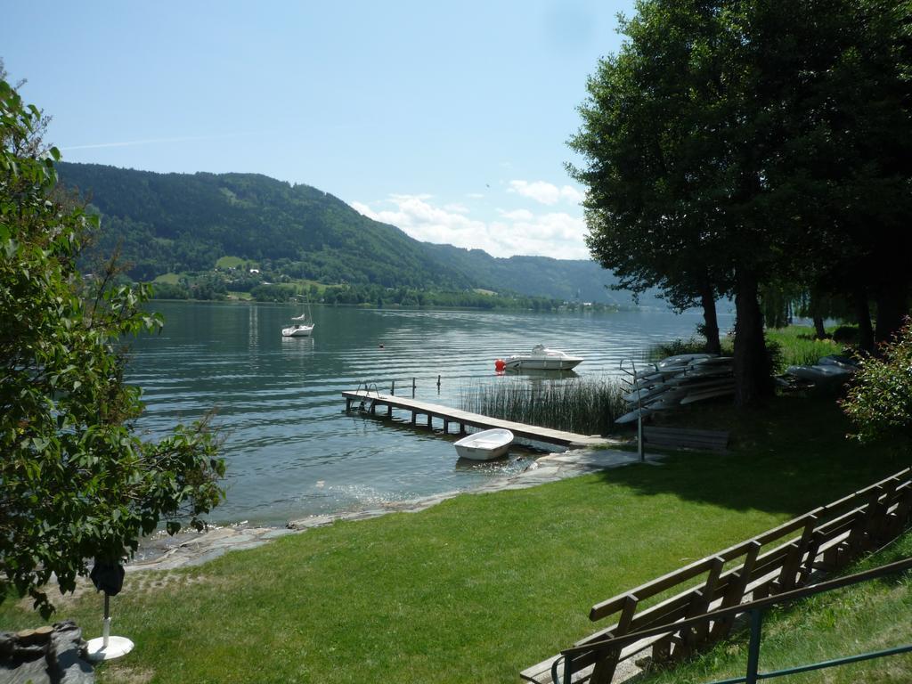 Anna Seeblick Appartement, Haus Haensel&Gretel Am Ossiachersee Mit Direktem Seezugang, Hallenbad بودينسدورف المظهر الخارجي الصورة